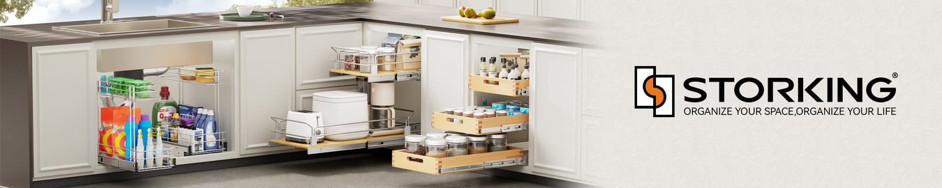 Expandable Pull Out Cabinet Organizer