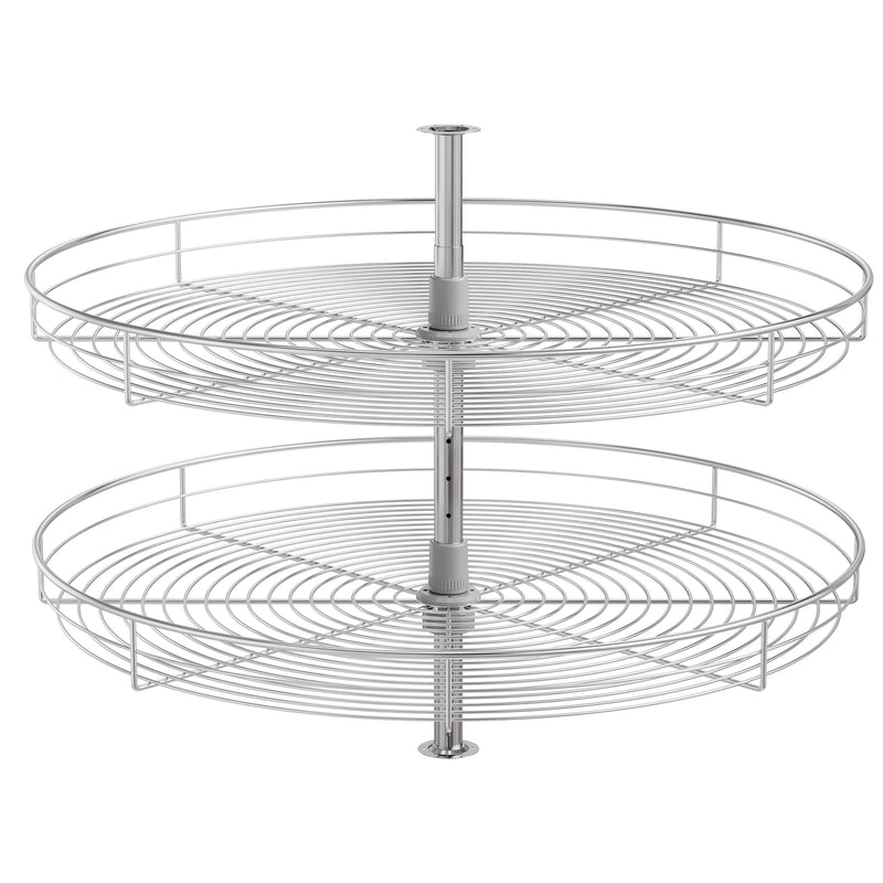 STORKING 32" Corner Cabinet Lazy Susan,33Lbs Load Capacity for Organization