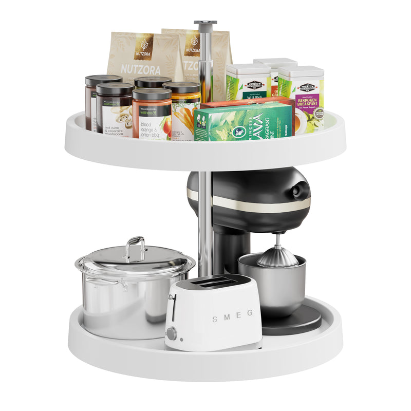 STORKING 28" Lazy Susan for Cabinet,30Lbs Single Layer Load for Organization