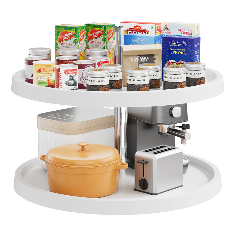 STORKING 28" Lazy Susan for Cabinet,30Lbs Single Layer Load for Organization