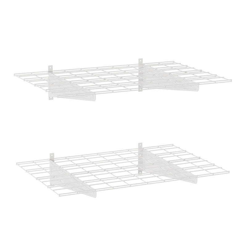 Garage Wall Shelving, Shelf Storage Rack Floating Shelves Wall Mounted, Heavy Duty Storage Shelves for Garage Organization