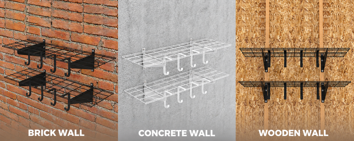 Designed for Different Wall Types - 